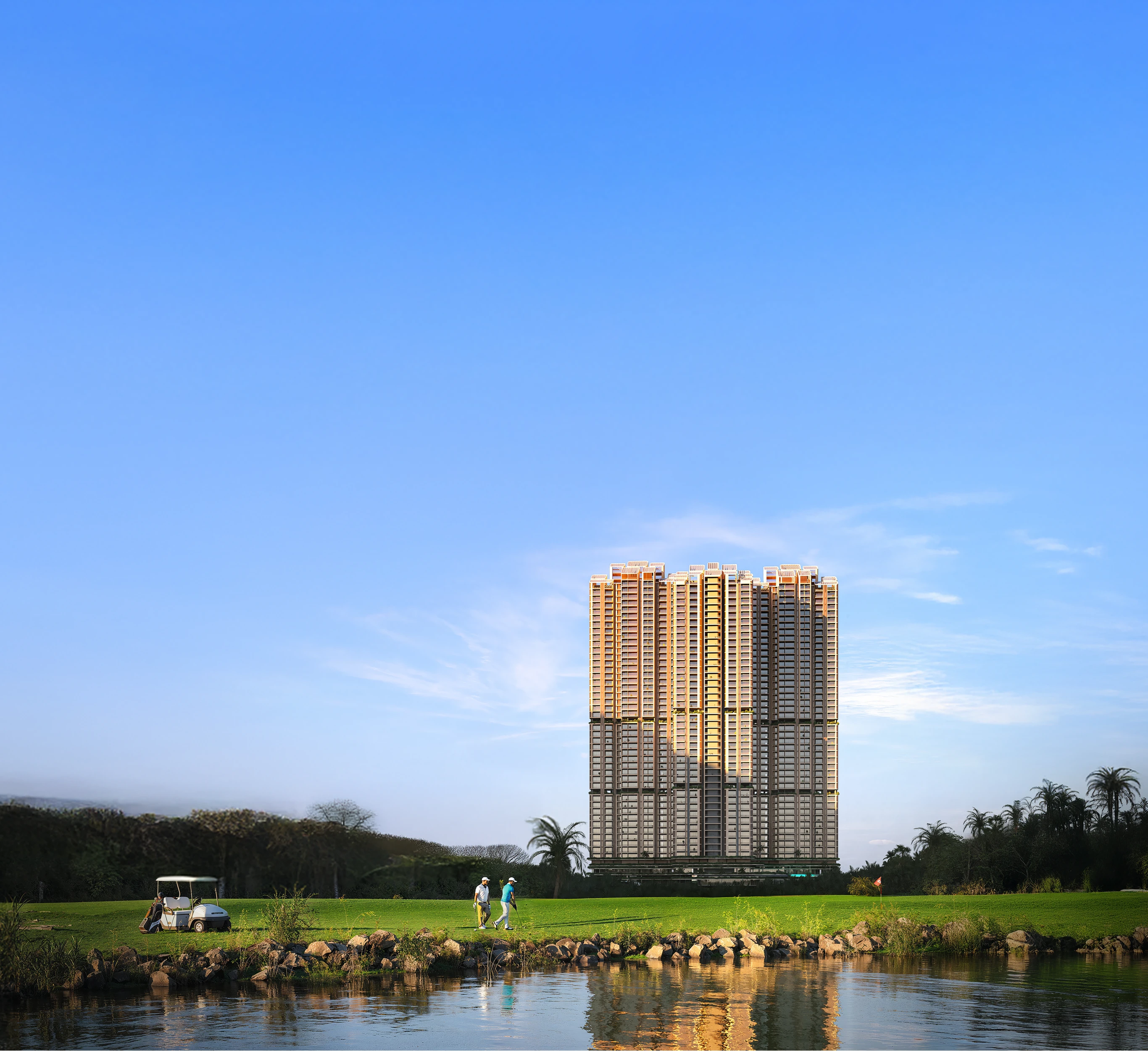 Golf Course View at Omara Wellness Residences